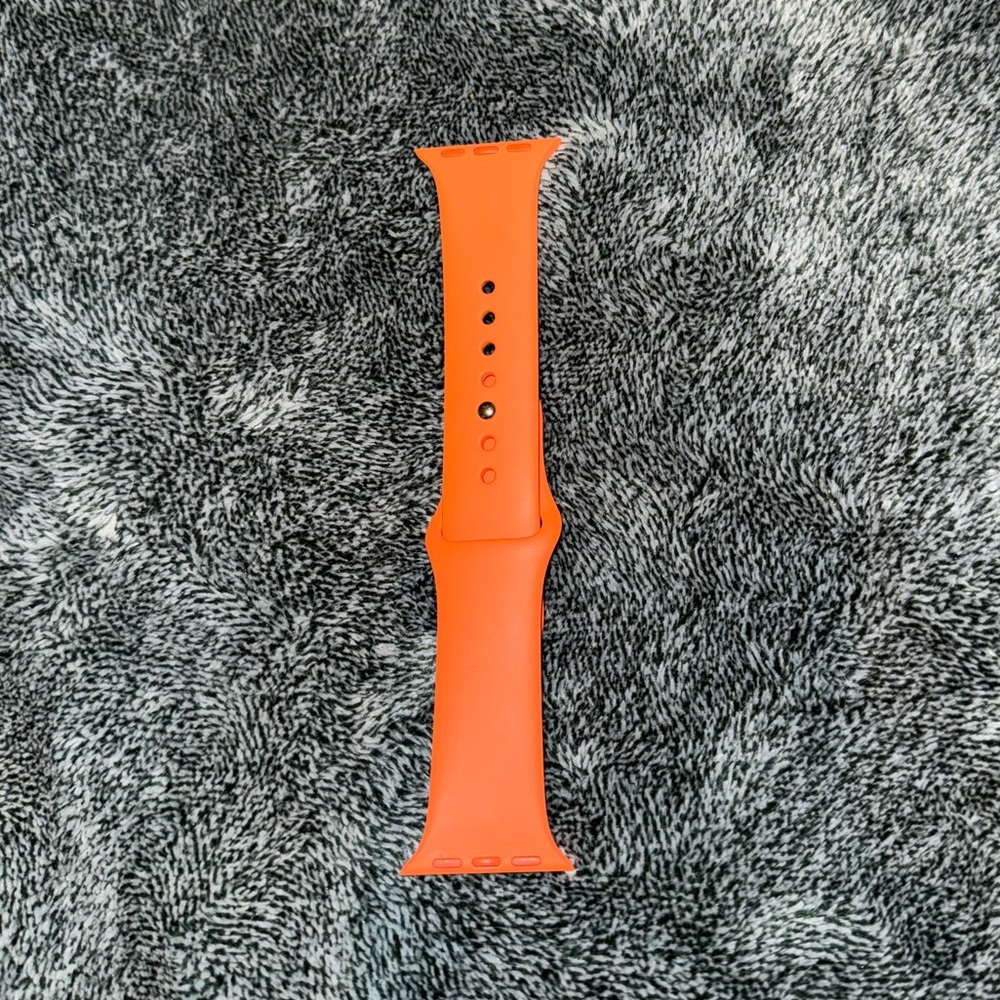 Orangey/pink Apple Watch band s/m 38mm-41mm